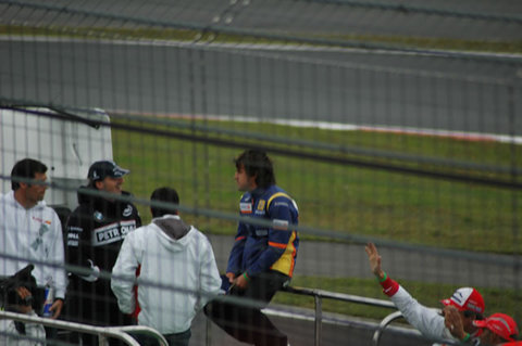 2008年F1日本グランプリ決勝、ドライバーズパレード