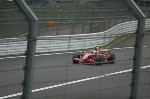 2008年F1日本グランプリ決勝、マッサのピットアウト